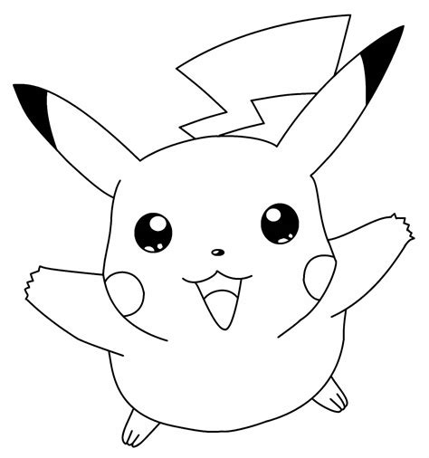 pikachu para desenhar|Desenhos de Pikachu